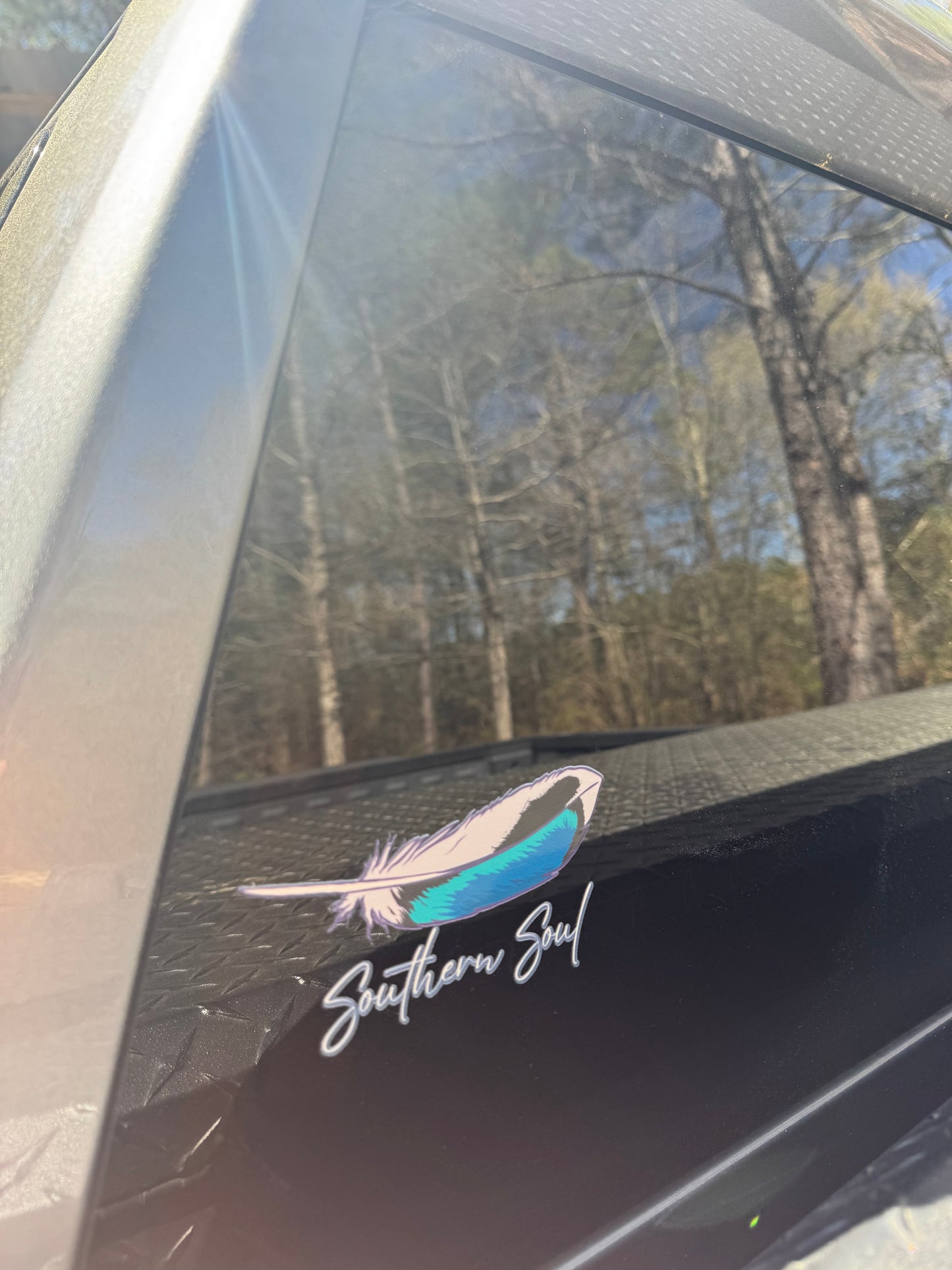 Feather UV Decal