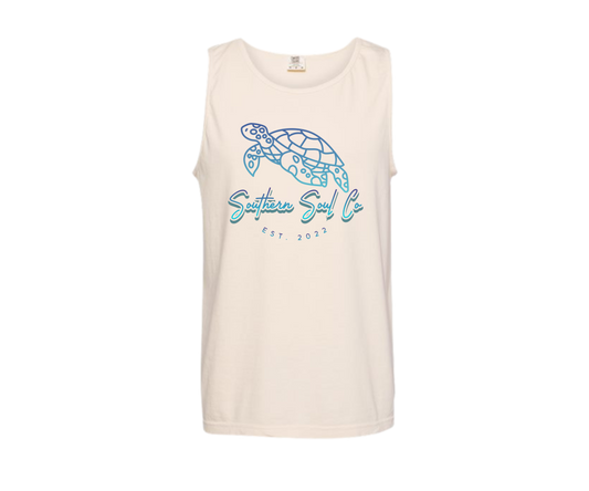 Neon Turtle Tank